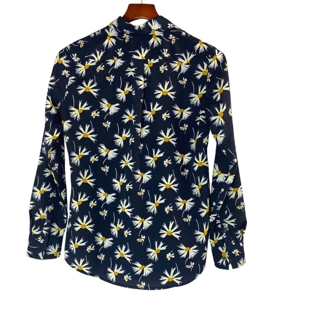 BANANA REPUBLIC Lot x2 Dillon Shirt in Leopard and Daisy Floral Size S and XS - Picture 8 of 12